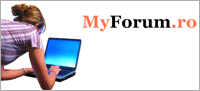 Pagina de start a forumului Anunt.MyForum.ro